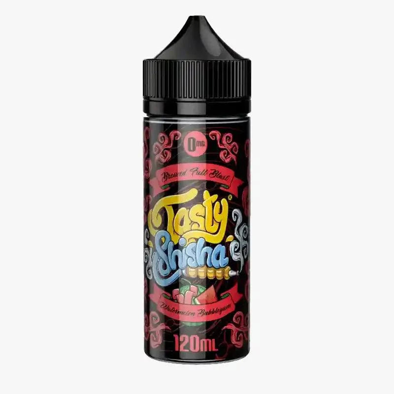 Tasty Shisha 120ml E Liquid, Watermelon Bubblegum  Flavour, Vape Wave UK