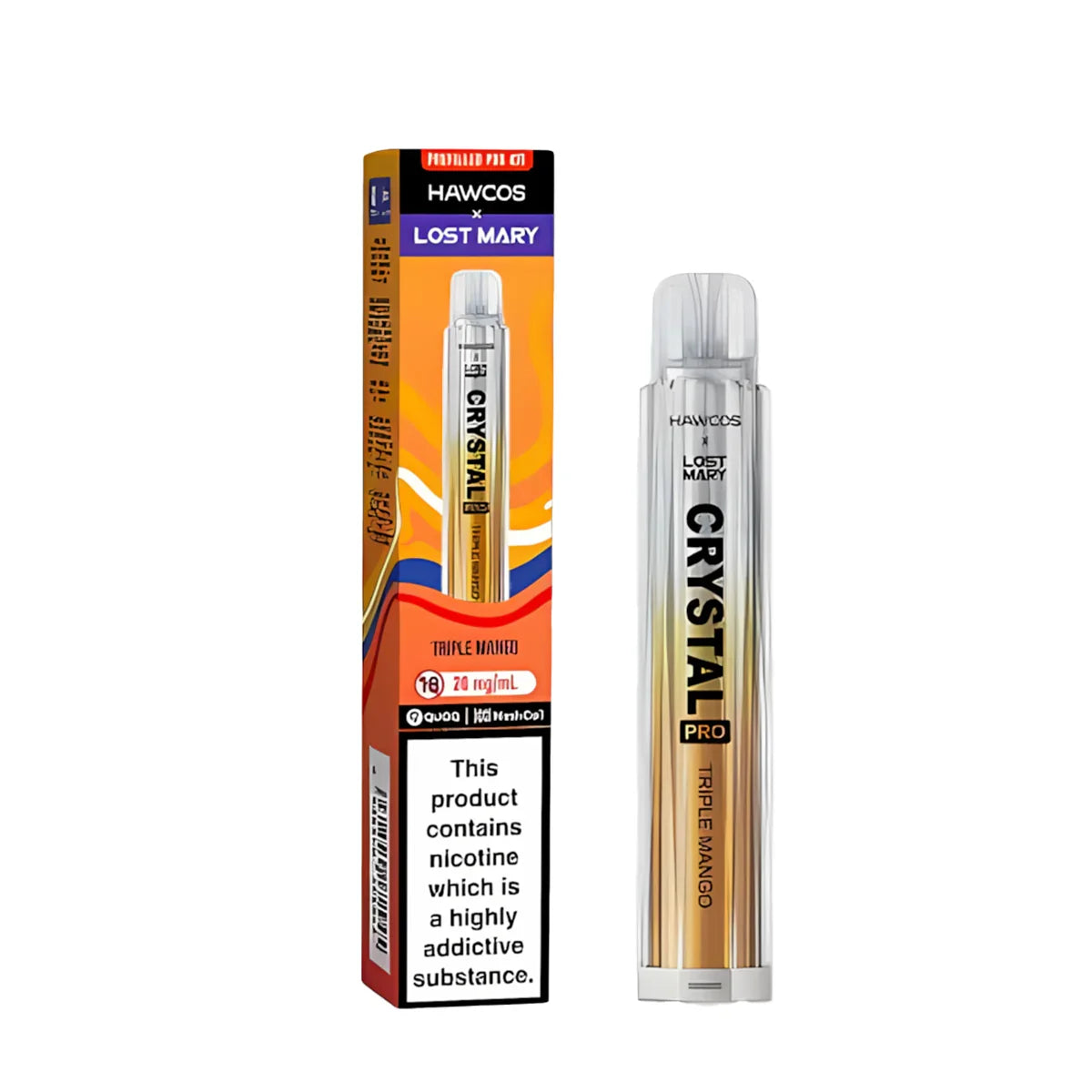 Hawcos x Lost Mary Crystal Pro Prefilled Pod Kit