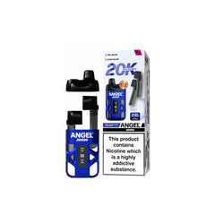 Vape Bars Angel 20,000 Prefilled Pod Vape Kit, Blue Edition Flavour, Vape Wave UK