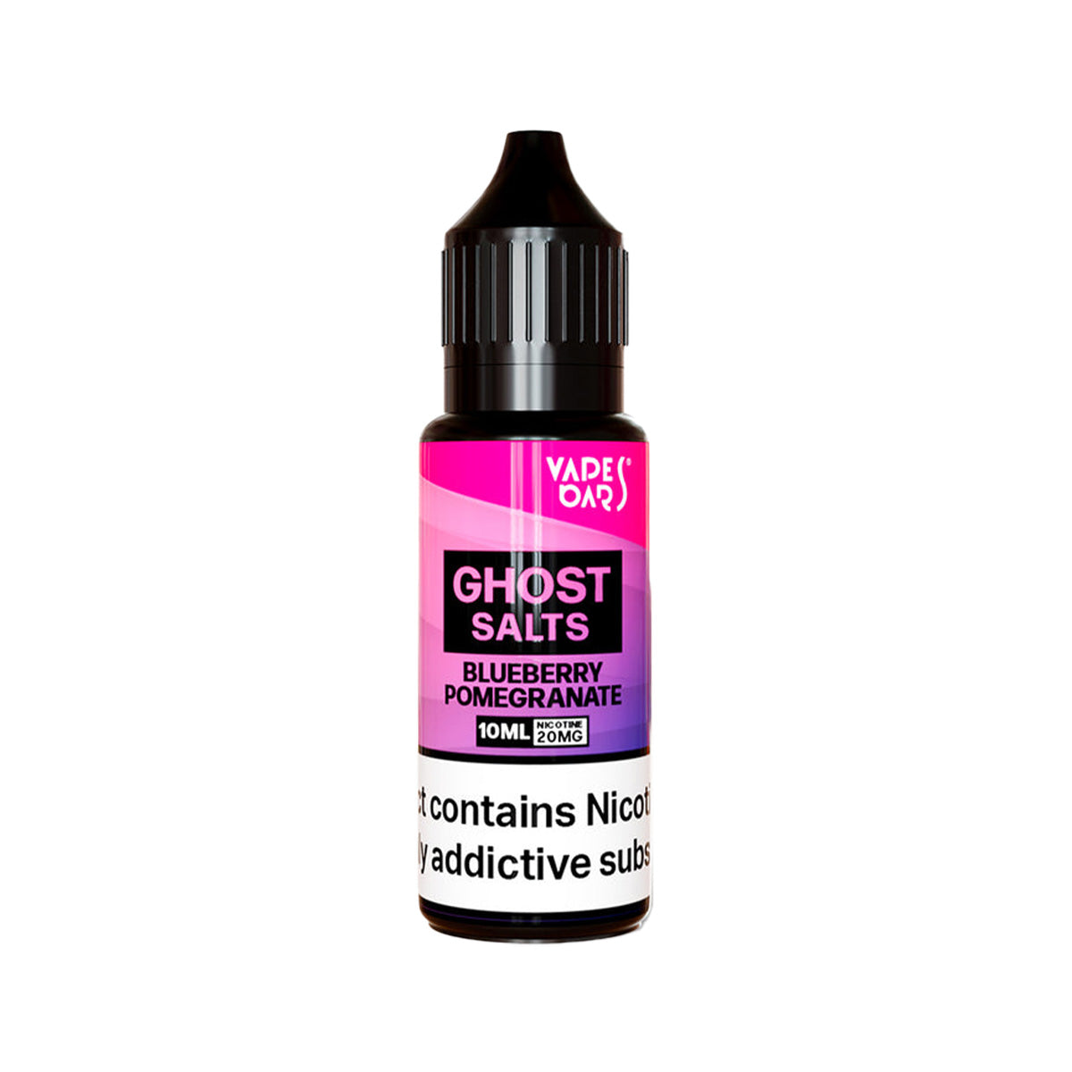 Vapes Bars Ghost Blueberry Pomegranate Nic Salt, Pack of 10, Vape Wave UK