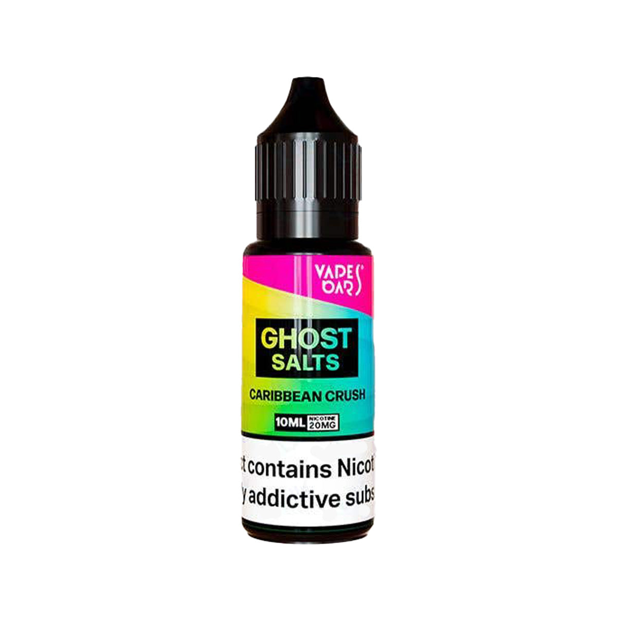 Vapes Bars Ghost Caribbean Crush Nic Salt, Pack Of 10, Vape Wave UK