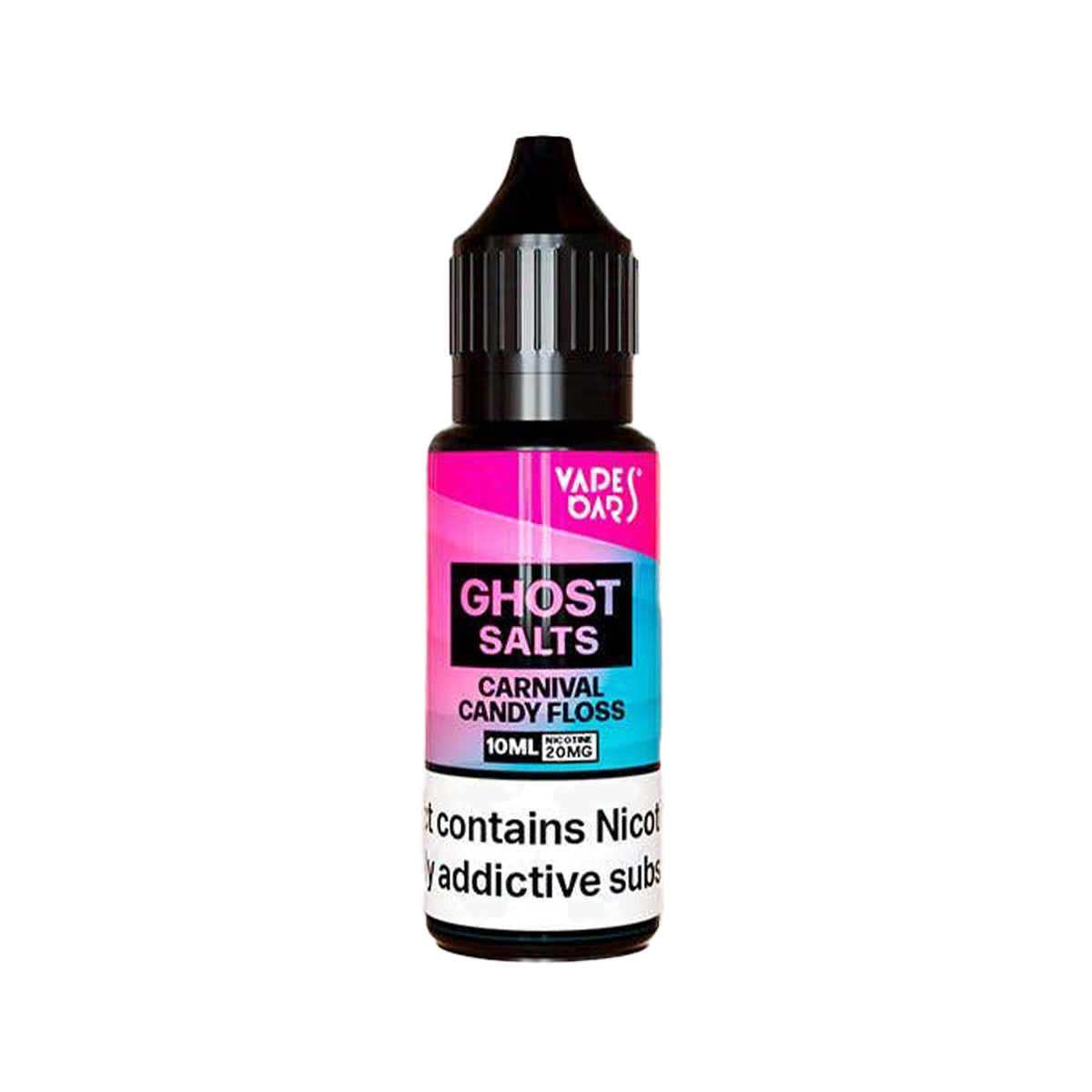 Vapes Bars Ghost Carnival Candy Floss Nic Salt, Pack Of 10, Vape Wave UK