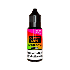 Vapes Bars Ghost Double Apple Nic Salt, Pack Of 10, Vape Wave UK