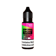 Vapes Bars Ghost Passion Kiwi Guava Nic Salt, Pack Of 10, Vape Wave UK