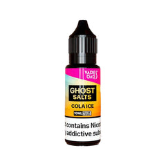Vapes Bars Ghost Salts Cola Ice Nic Salt, Pack Of 10, Vape Wave UK