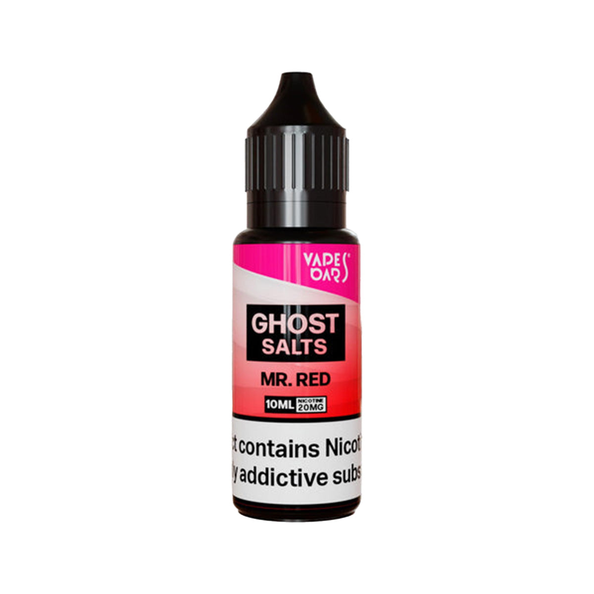 Vapes Bars Ghost Salts Mr Red Nic Salt, Pack Of 10, Vape Wave UK