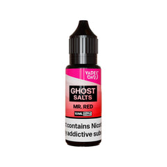 Vapes Bars Ghost Salts Mr Red Nic Salt, Pack Of 10, Vape Wave UK