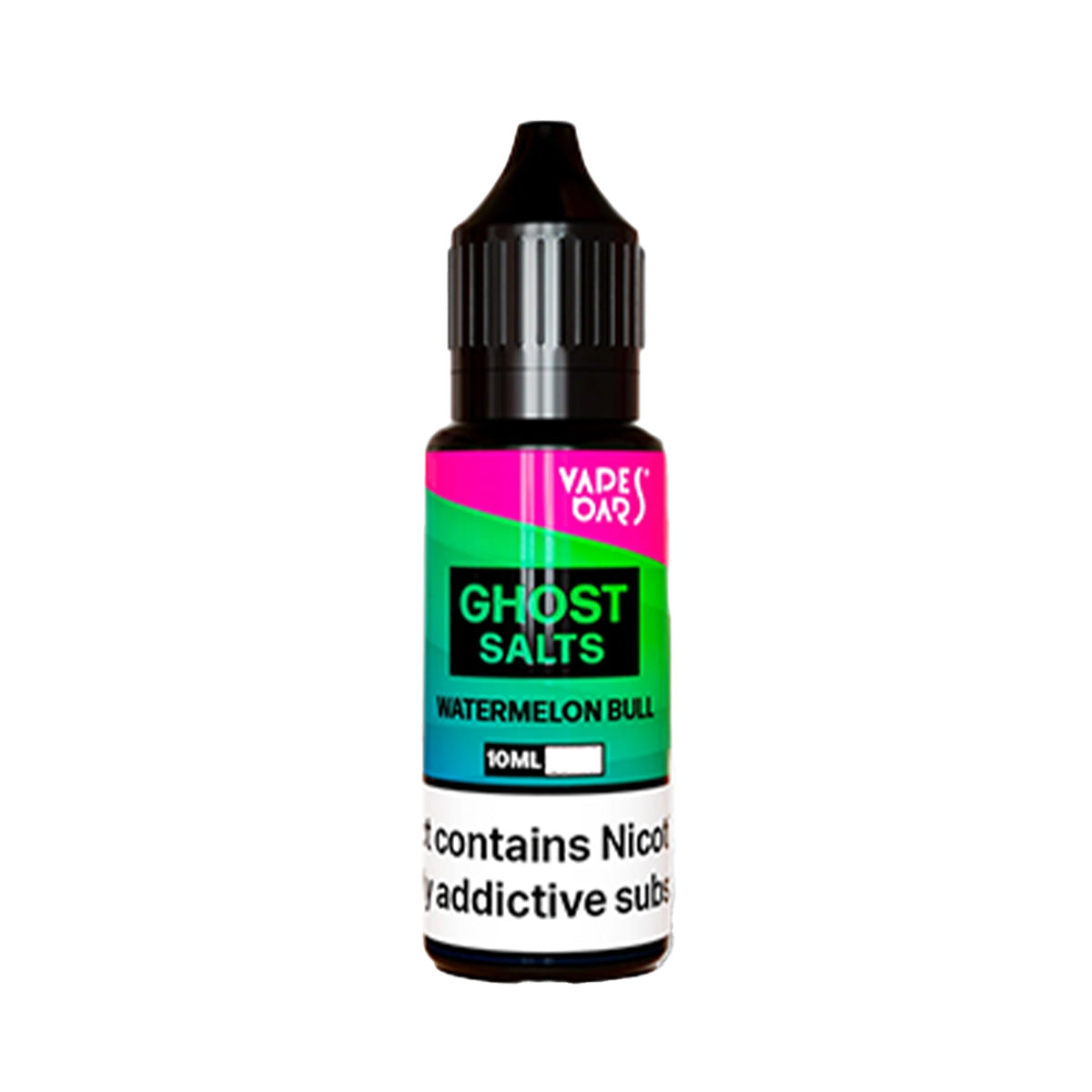 Vapes Bars Ghost Salts Watermelon Bull Nic Salt, Pack Of 10, Vape Wave UK