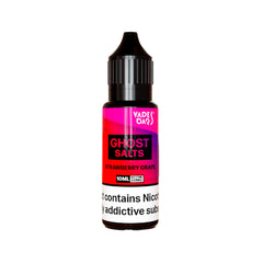 Vapes Bars Ghost Strawberry Grape Nic Salt, Pack Of 10, Vape Wave UK