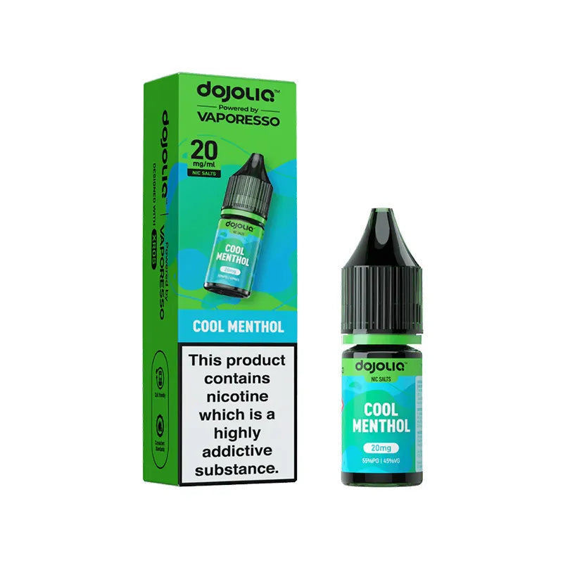 Vaporesso DojoLiq Cool Menthol Nic Salt, Pack Of 10, Vape Wave UK