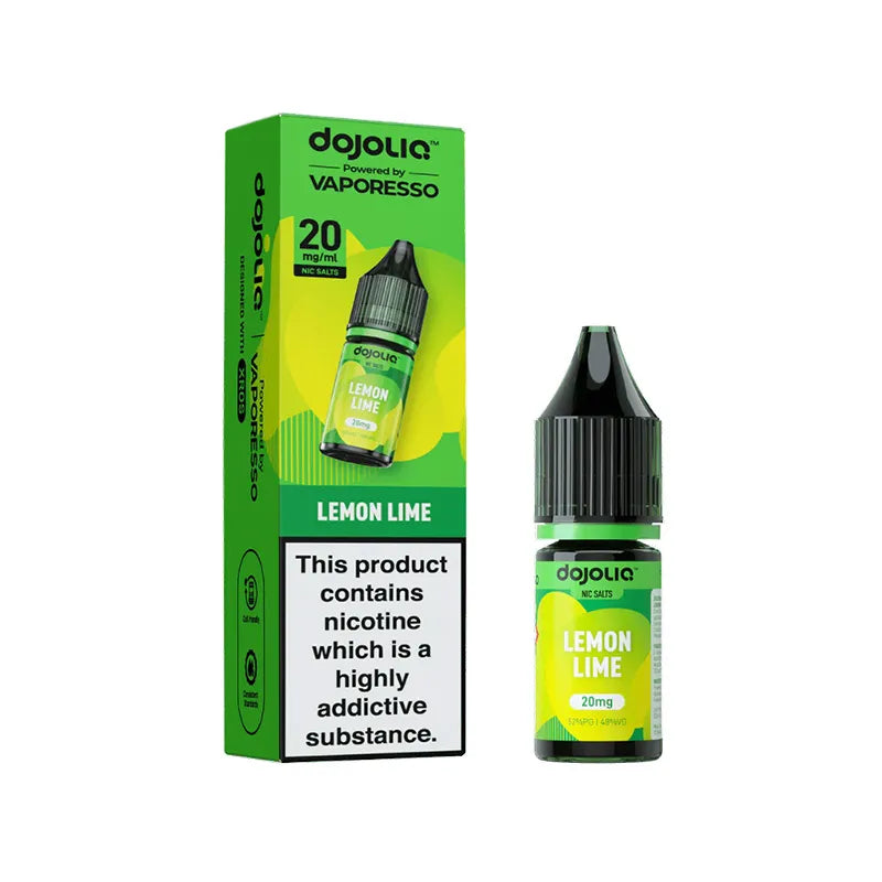 Vaporesso DojoLiq Lemon Lime Nic Salt, Pack Of 10, Vape Wave UK