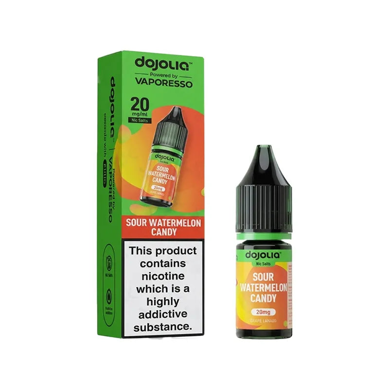 Vaporesso DojoLiq Sour Watermelon Candy Nic Salt, Pack Of 10, Vape Wave UK