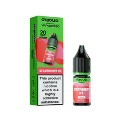 Vaporesso DojoLiq Strawberry Ice Nic Salt, Pack Of 10, Vape Wave UK