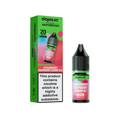 Vaporesso DojoLiq Strawberry Raspberry Cherry Ice Nic Salt, Pack Of 10, Vape Wave UK
