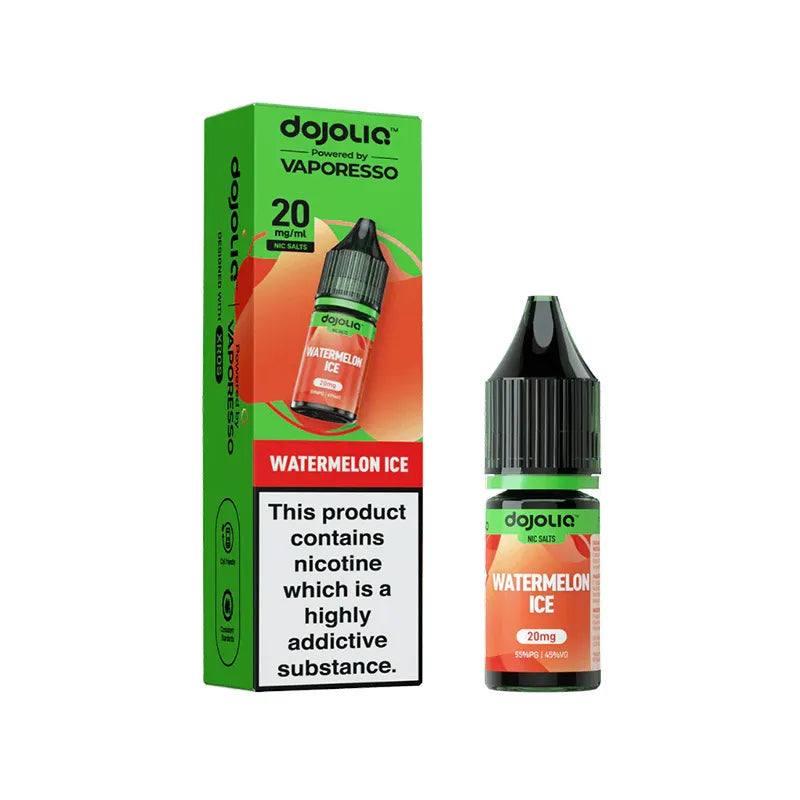 Vaporesso DojoLiq Watermelon Ice Nic Salt, Pack Of 10, Vape Wave UK
