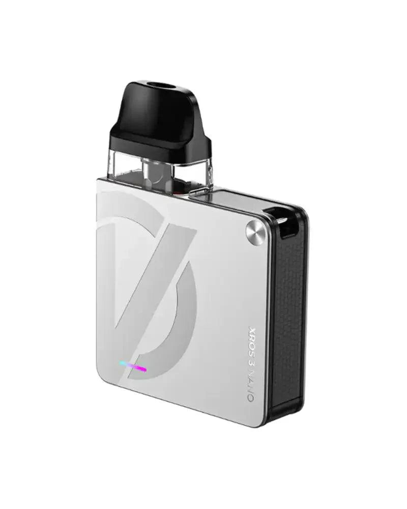 Vaporesso XROS 3 Nano Vape Kit Sleek And Flavourful, Silver Colour, Vape Wave UK