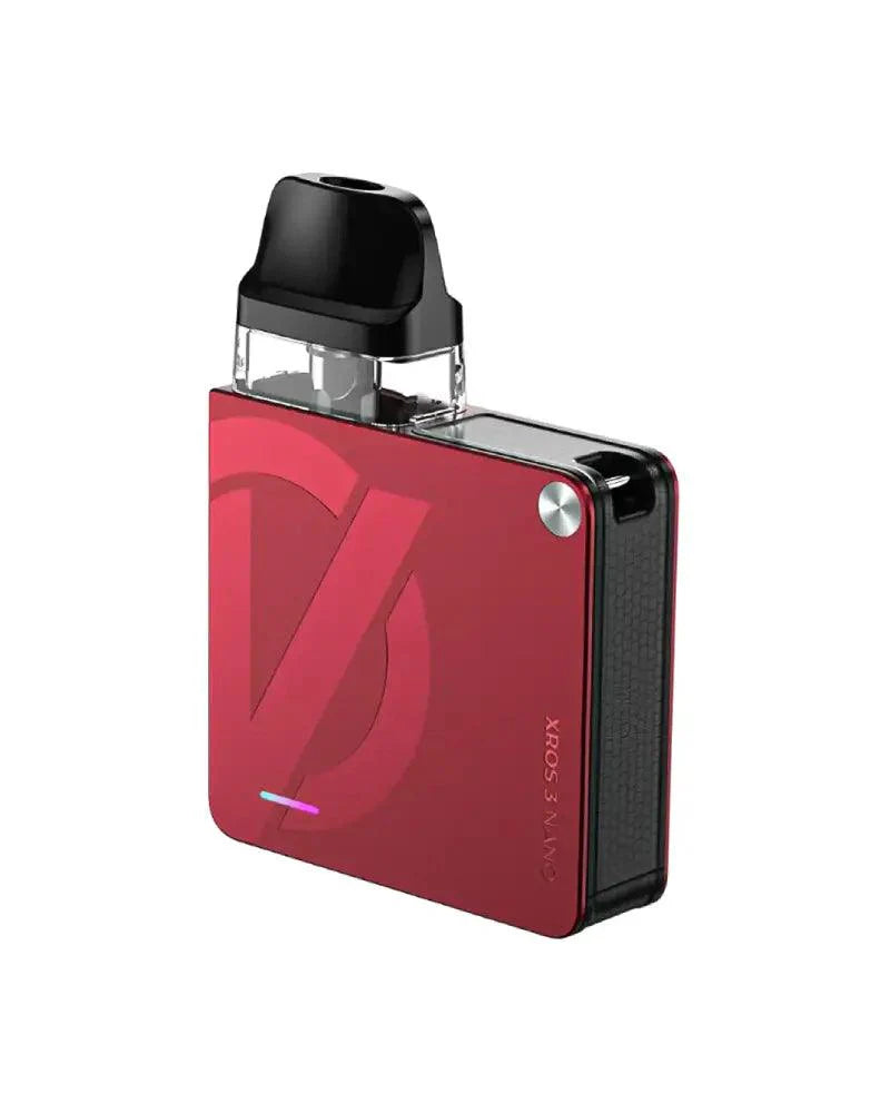 Vaporesso XROS 3 Nano Vape Kit Sleek And Flavourful, Magenta Red Colour, Vape Wave UK