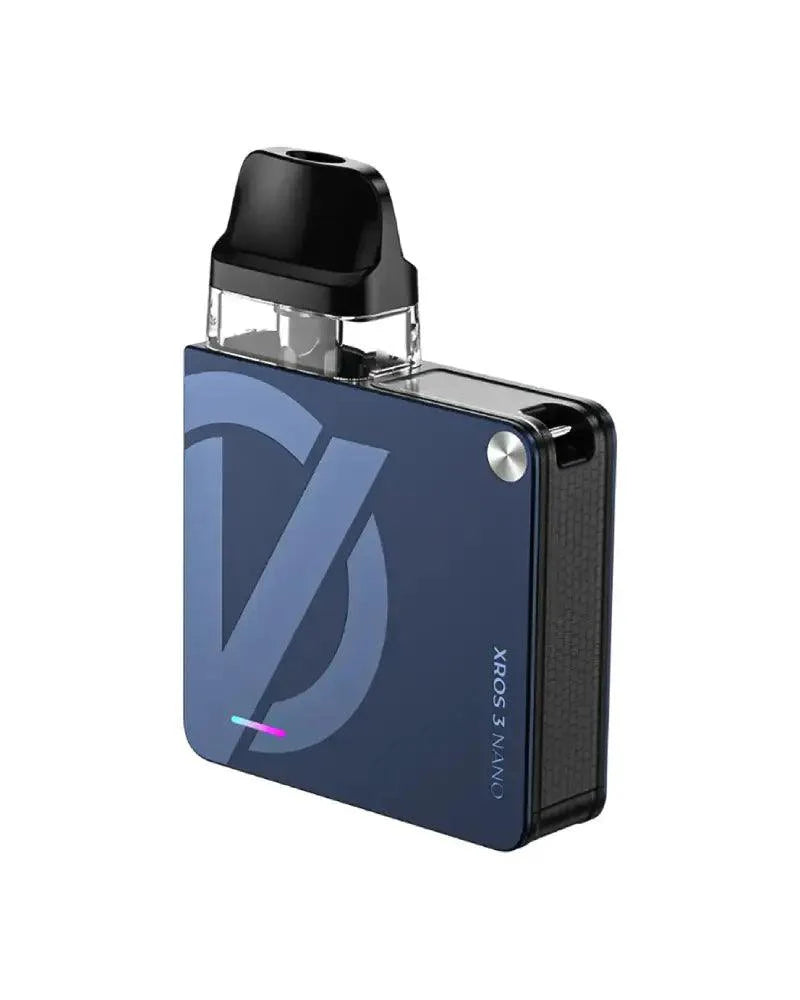 Vaporesso XROS 3 Nano Vape Kit Sleek And Flavourful, Navy Blue Colour, Vape Wave UK