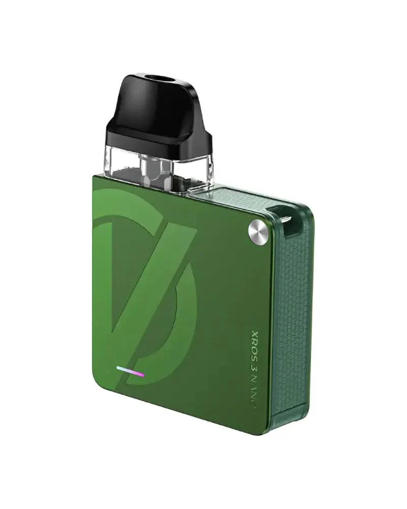 Vaporesso XROS 3 Nano Vape Kit Sleek And Flavourful, Olive Green Colour, Vape Wave UK