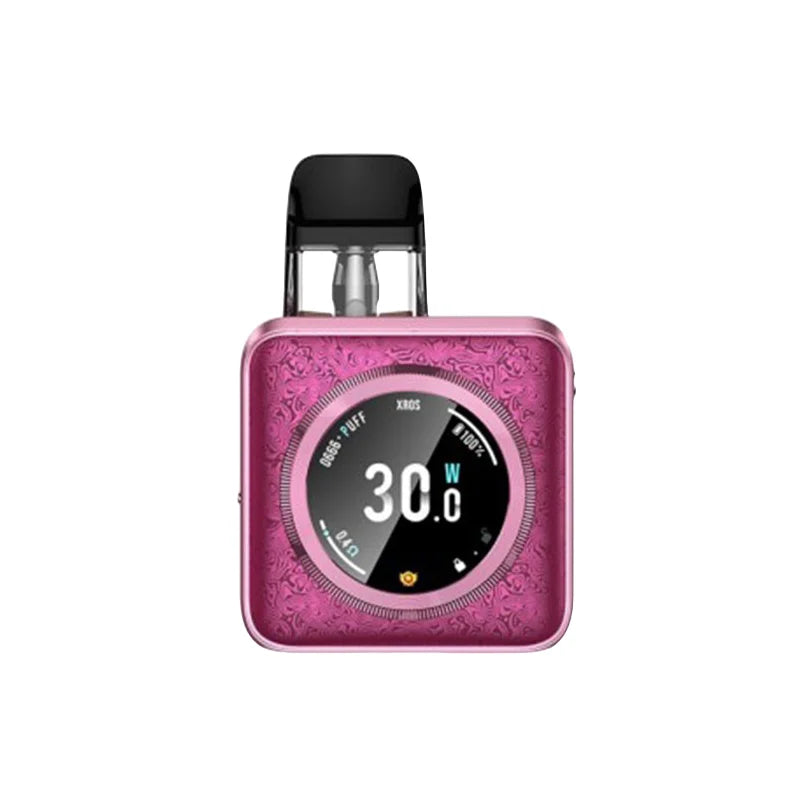 Vaporesso Xros 5 Nano Pod Kit Touchscreen And Power, Damascu Pink Colour, Vape Wave UK

