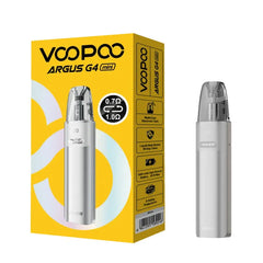 Voopoo Argus G4 Mini Pod Kit 1650MAh, Silver  Colour, Vape Wave UK