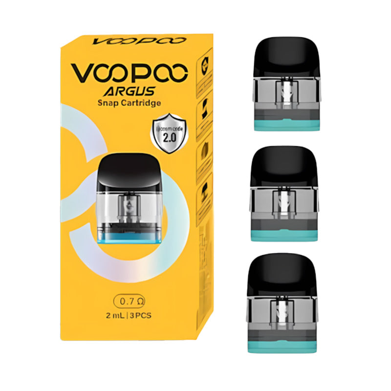 Voopoo Argus Snap Replacement Pods, 0.7 Ohm, Vape Wave UK