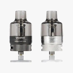 Voopoo PnP RTA Pod Tank,  Compatible with PnP Coils, Silver  Colour, Vape Wave UK