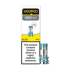 VooPoo PnP X Replacement Coils, Pack Of Five ,0.6 Ohm, Vape Wave UK
