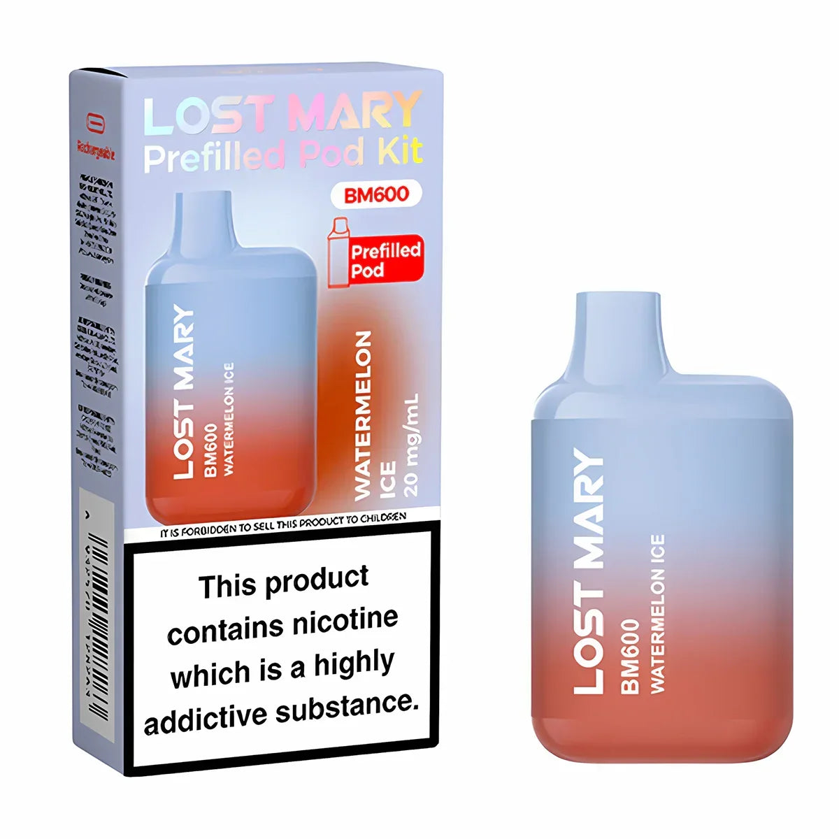 Lost Mary BM600 Prefilled Pod Vape Kit